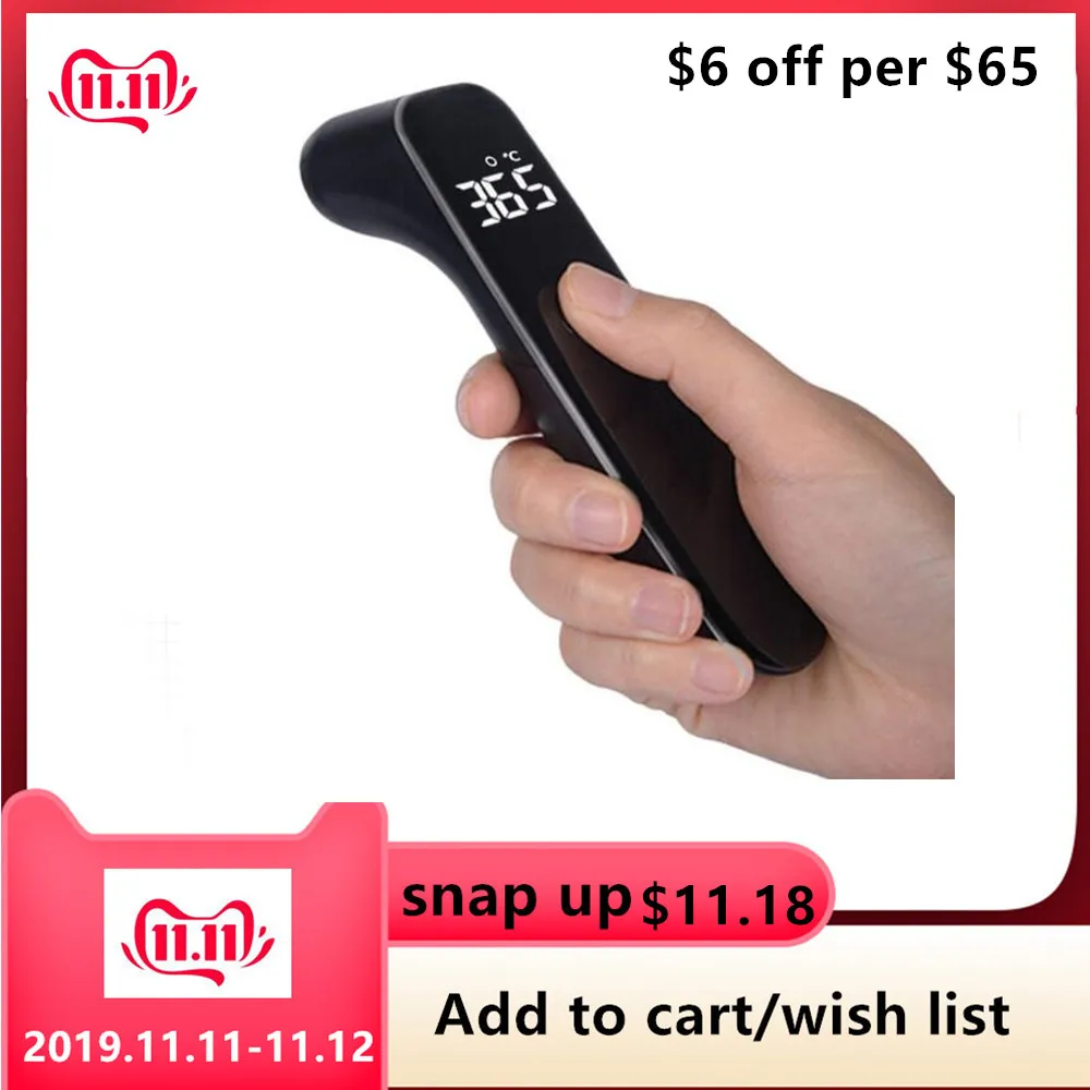 

Xiaomi T09 LED Full Screen Smart Body Thermometer 1S Instant Measure Infrared Digital Temperature Meter for Infant Toddler Care