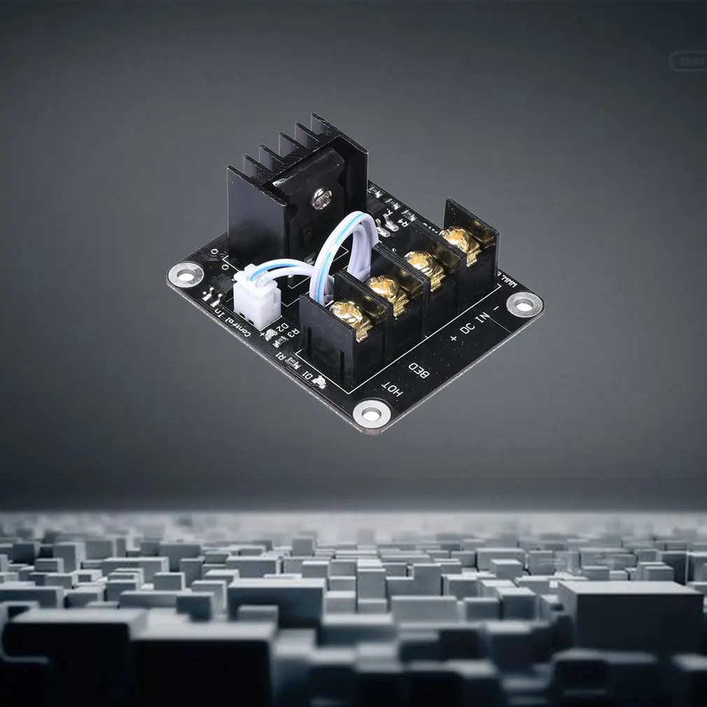 3D принтер горячей кровати модуль питания/фокус MOSFET Модуль расширения inc. 2pin свинец с кабелем для Anet A8 A6 A2 ramps 1,4