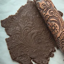 Деревянные рождественские тиснения Скалка Выгравированные DIY Инструменты для выпечки печенья ребенка HTQ99