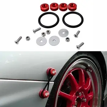 

Car Quick Release Bumper Trunk Fender Hatch Lids Fasteners Fixing Screws Kit 2019