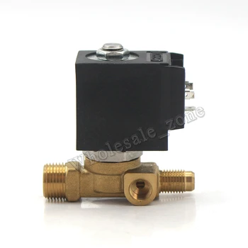 

AC230V 2/2 Way Normally Closed G1/4" Electromagnetic Solenoid Water Gas Steam Valve Vacuum Pump