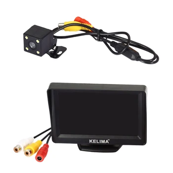 

Car Rear View CCD 4 LED Camera & 4.3" LCD Display Monitor Kit