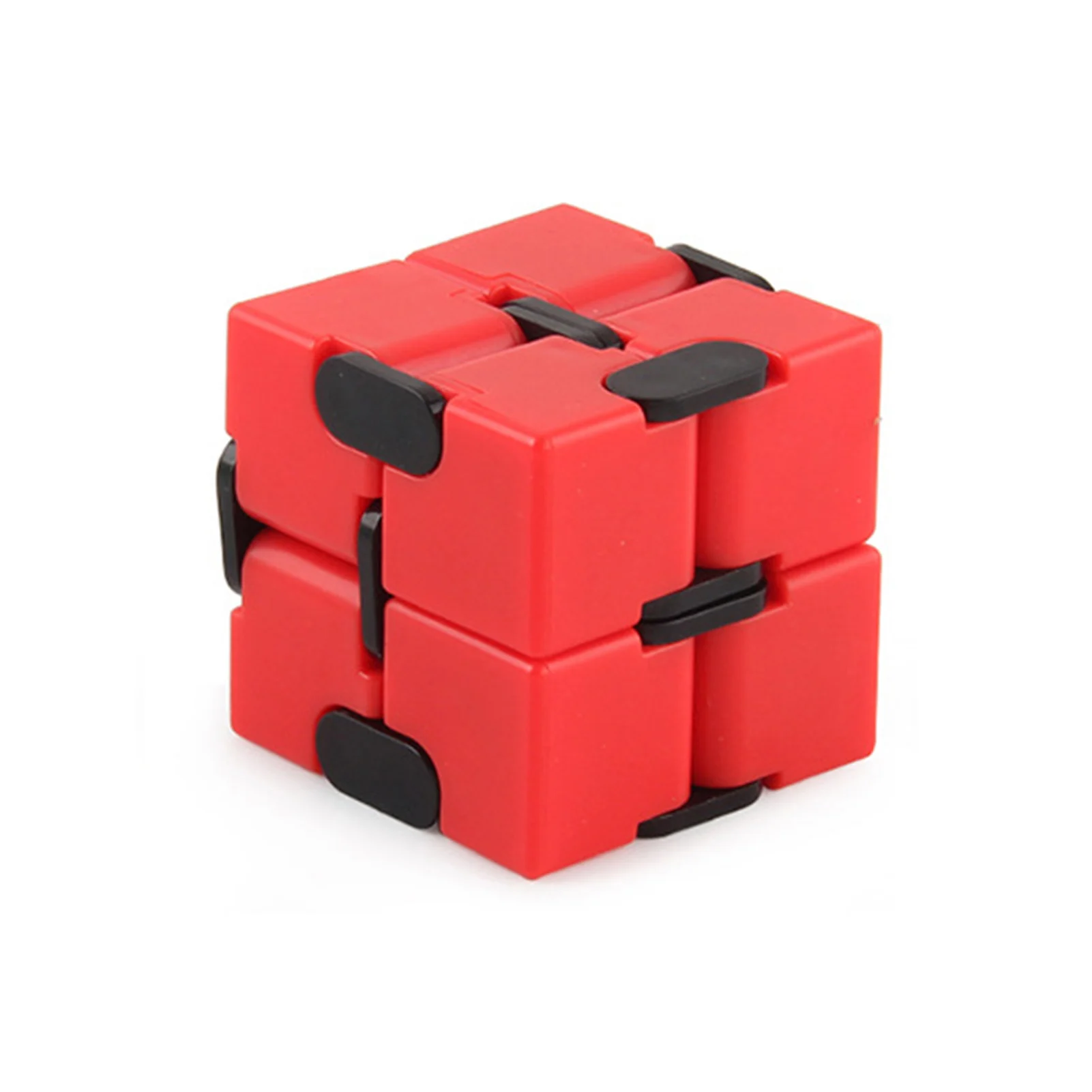 Cubo Magico Infinity Cube Antistress, Giocattolo EDC Decompressione, Colore Blu