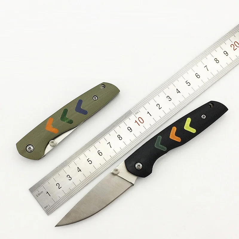 

New TL-S001 Mini Folding Knife G10 Handle D2 Blade Pocket Camping Hunting Survival EDC Tool Knife High Hardness Folding Knives