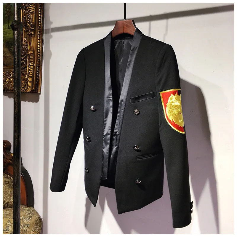 Blaser Masculino Seizoen Kleine Pak zelfontpluiing капсель делительная Losse Jas Bar Veste Homme Kostuum Man Pak Knappe