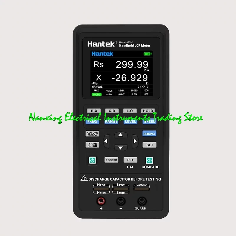 Hantek1832C 40 кГц/Hantek1833C 100 кГц Handeld цифровой измеритель иммитанса индуктивность