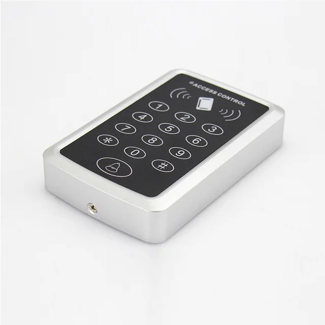 125KHz RFID Access Control Keypad Machine EM Card Reader For Door Access Control System Lock + 6pcs RFID Tag 3