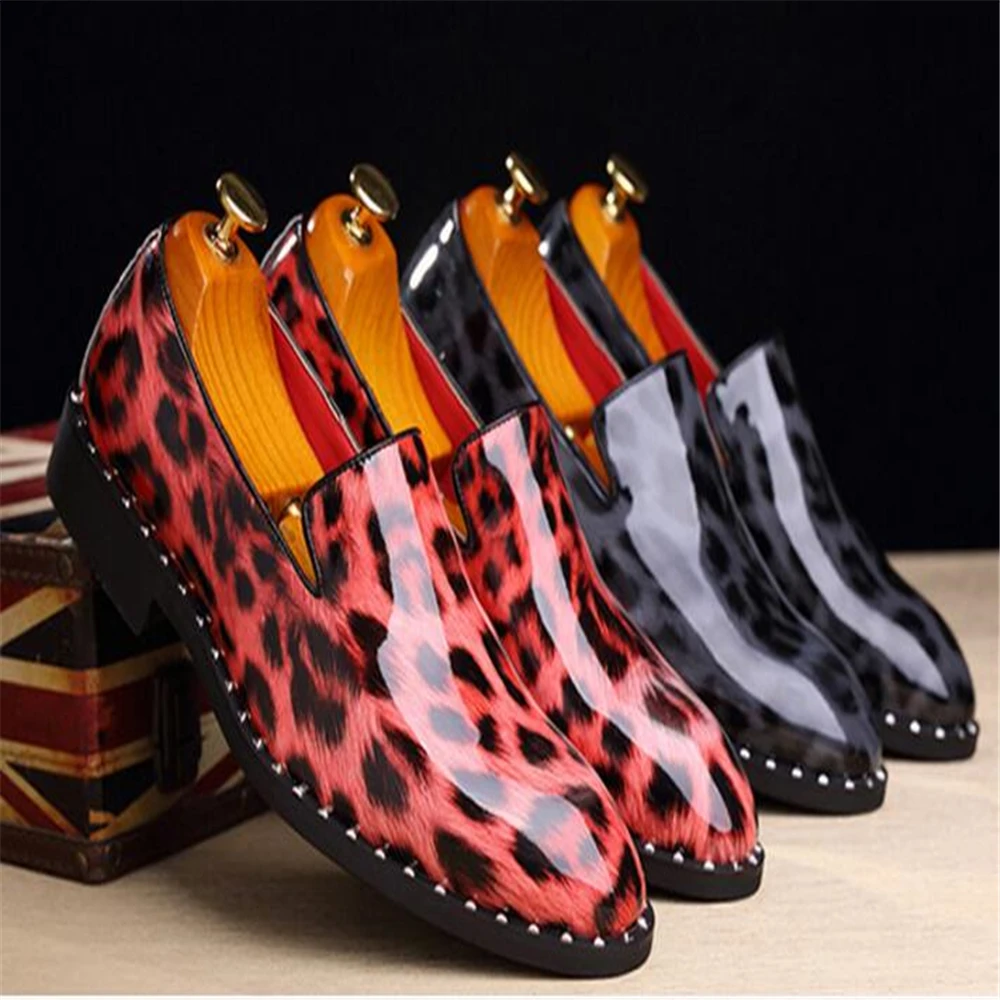 Мужские кожаные модельные туфли Мужская обувь Роскошные Брендовые повседневные