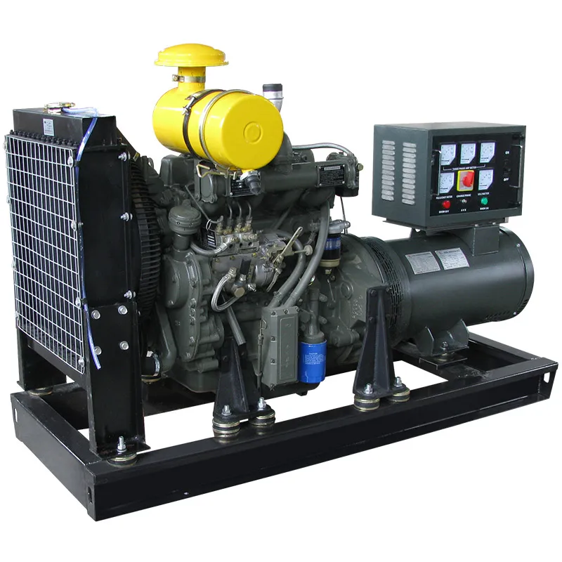 30kw, Threephase, 380v, 220v Brush Diesel Generator Sets Hydraulic