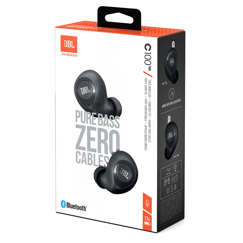 JBL C100TWS True Wireless Earphone Wholesale Headphones, Memory and