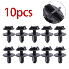

B240 Cowl Panel Clip 10 Pcs Radiator Cover Retaining Clips For Jaguar S-Type XJ8 XK XR812941010 Door Panel Clips