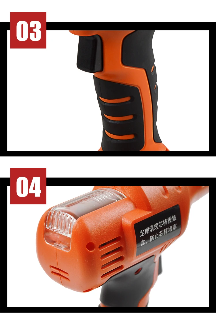 14.4V Rechargeable Riveter Battery Riveting Tool Pull Rivet Nut Tool Portable Cordless Electric Rivet Gun