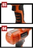 14.4V Rechargeable Riveter Battery Riveting Tool Pull Rivet Nut Tool Portable Cordless Electric Rivet Gun 4
