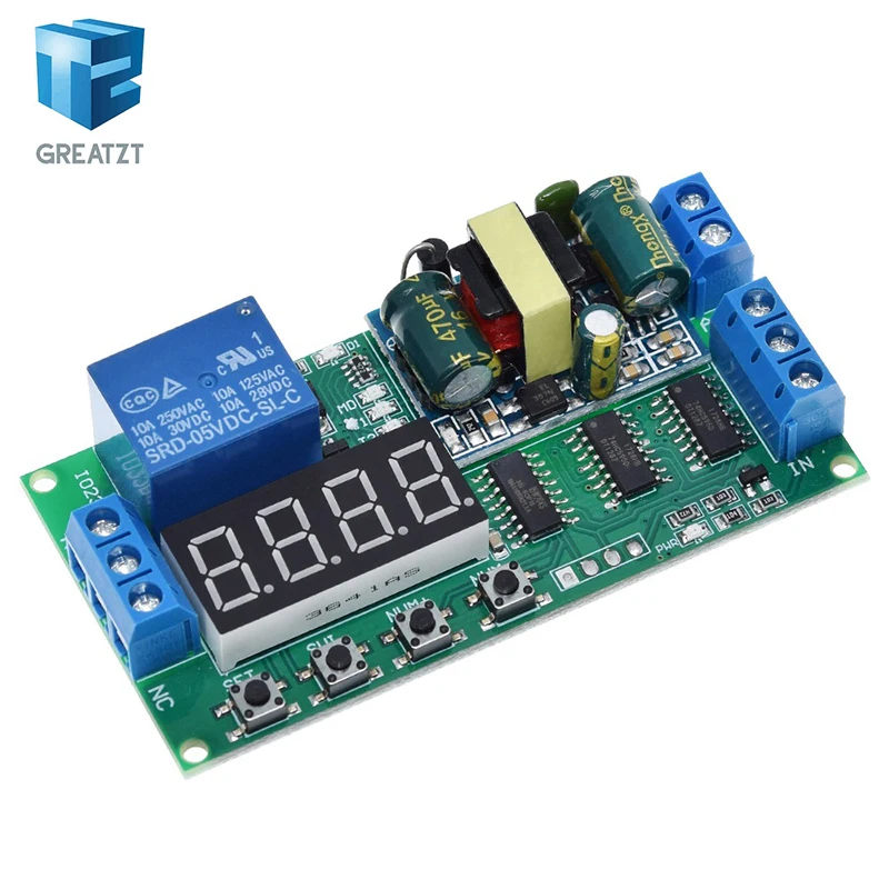 Преобразователь GREATZT IO23B01 AC 110 В 220 Многофункциональное реле с автоматической