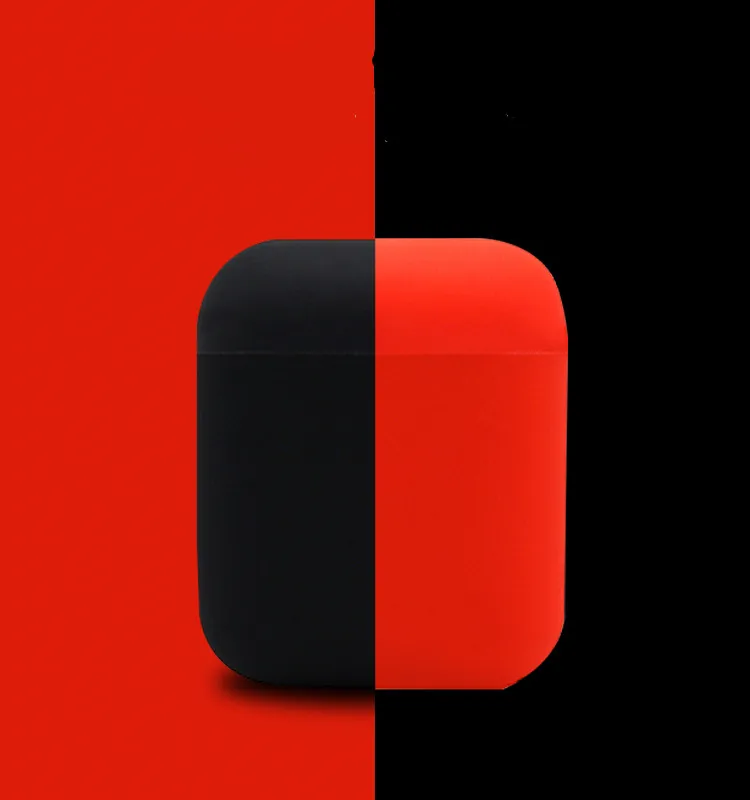 

Case For Apple AirPods 1 2 Soft Silicone Protective Bluetooth Wireless Earphone Cover For Apple Air Pods Charging Box Bags Candy