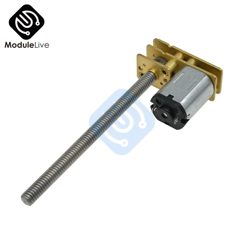 GA1024 N20 M4 * 55 постоянный ток 3 в 6 12 В 100 150 200 300 400 600 об./мин. редукторный двигатель с