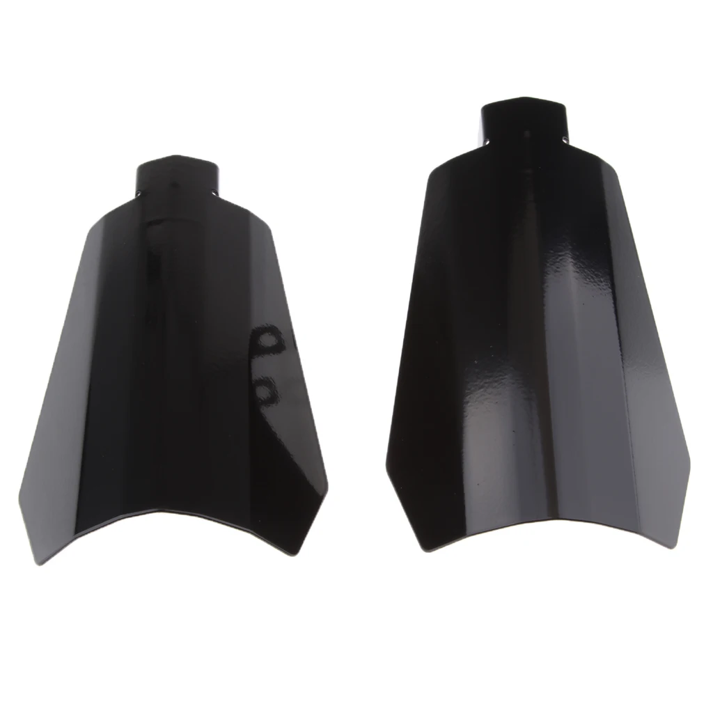 Пара ручных щитков из нержавеющей стали для Harley's/FXR's Baggers Lagre