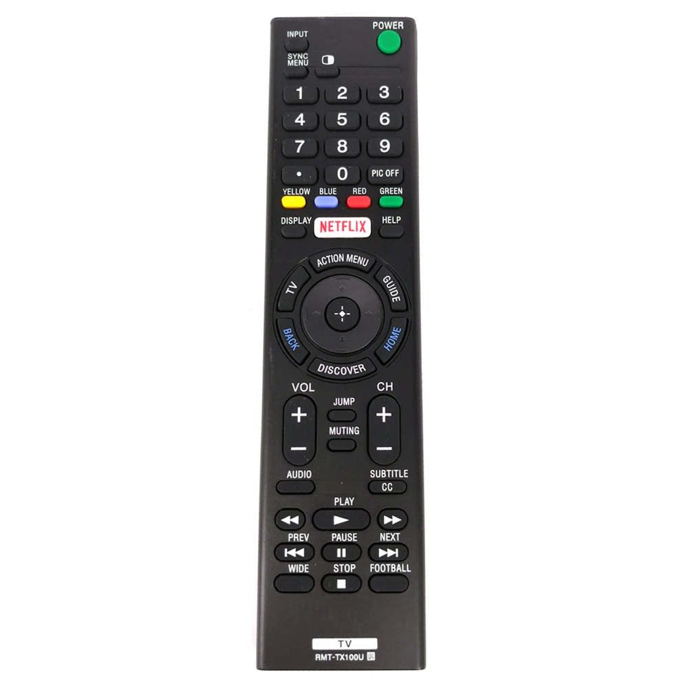 Новый пульт дистанционного Управление RMT-TX100U KDL-65W850C KDL-55W800C Замена для SONY светодиодный HD TVKDL-50W800C/XBR-55X850C/XBR-65X850C