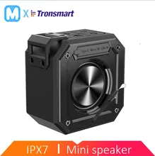 Tronsmart Groove Bluetooth Speaker Column Mini SoundBox Portable Speakers IPX7 Waterproof for Computer With 24-Hour Playtime