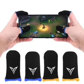

1 Pair Breathable Mobile Game Controller Finger Sleeve Type Trigger for PUBG