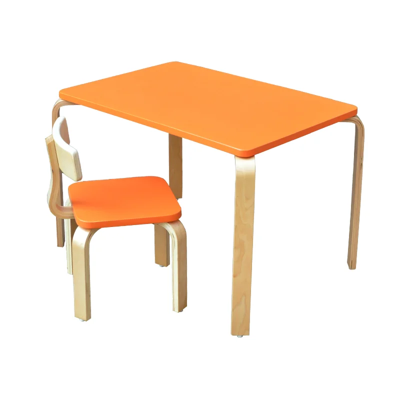 

Children's Desk And Chair Kindergarten Solid Wood Suit Baby's Learning Table Combination Simple Home Desk, Desk, Desk, Game Tabl
