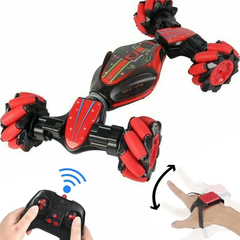 2,4G 4WD RC трюк автомобиль скручивание внедорожника пульт дистанционного управления жестами Дрифт танцующий зондирующий автомобиль