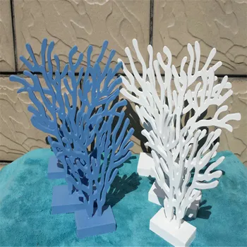 

MEDITERRANEAN STYLE WOODEN CORAL THREE-PIECE SET DESKTOP DECORATION ORNAMENTS HANDMADE WOODEN HOME CRAFTS HOME DECORATIONS