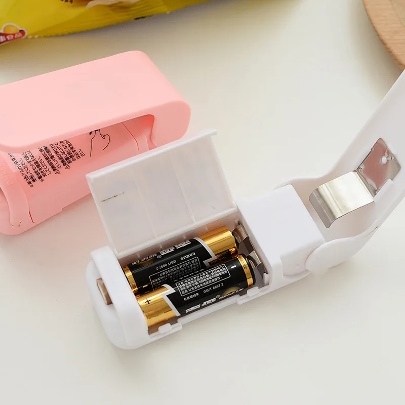 Розовый Портативный мини-запечатыватель бытовой машины Термоупаковщик укупорочная пищевая заставка для пластиковых пакетов пакет мини гаджеты