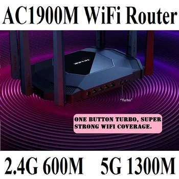 

Chin-Firmware, 6* Antennas easy expand Mesh Wireless WiFi System with Turbo, 11AC 2.4G 600M / 5.0GHz 1300M Wireless WiFi Router