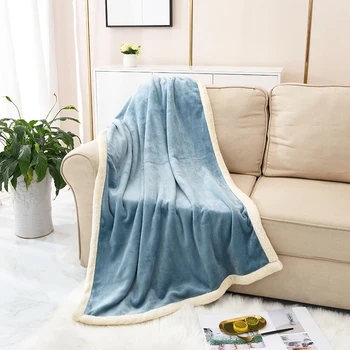 

Flannel Fleece Blanket Super Soft Microfiber Children Kids Throws and Blanket Solid Color Blankets for Sofa Office Chair
