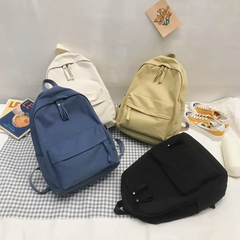 Mochila informal de moda para mujer, bolsas al hombro para adolescentes, Mochilas escolares para estudiantes