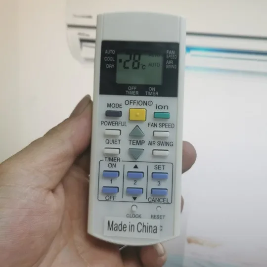 Новый пульт дистанционного управления для кондиционера Panasonic A75C2602/2606/2608/2656 |