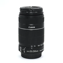 USATO Canon EF S 55 250mm f/4 5.6 is II Teleobiettivo Zoom Lens per Canon EOS fotocamere REFLEX Digitali