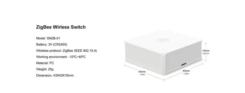 SONOFF Zigbee Bridge SNZB-01 SNZB-02 SNZB-03 SNZB-04 BASICZBR3 ZBMINI DIY Switch Smart Home Security,Work with Alexa Google Home