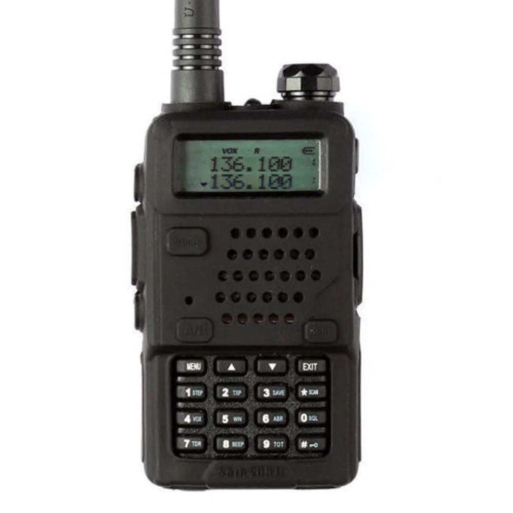 Двусторонняя радиосвязь мягкий Защитный чехол Крышка для Baofeng UV-5R плюс UV-5R в Защитный чехол для двухстороннее радио