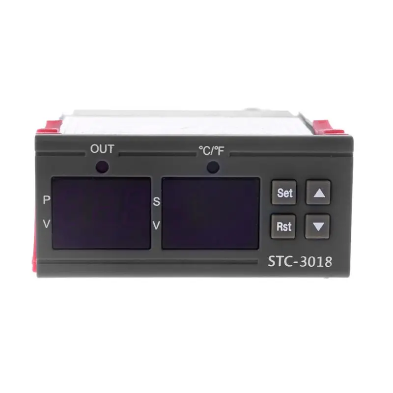 AC 110V~ 220V регулятор температуры ℃ ℉ 10A термостат для инкубатора разведения