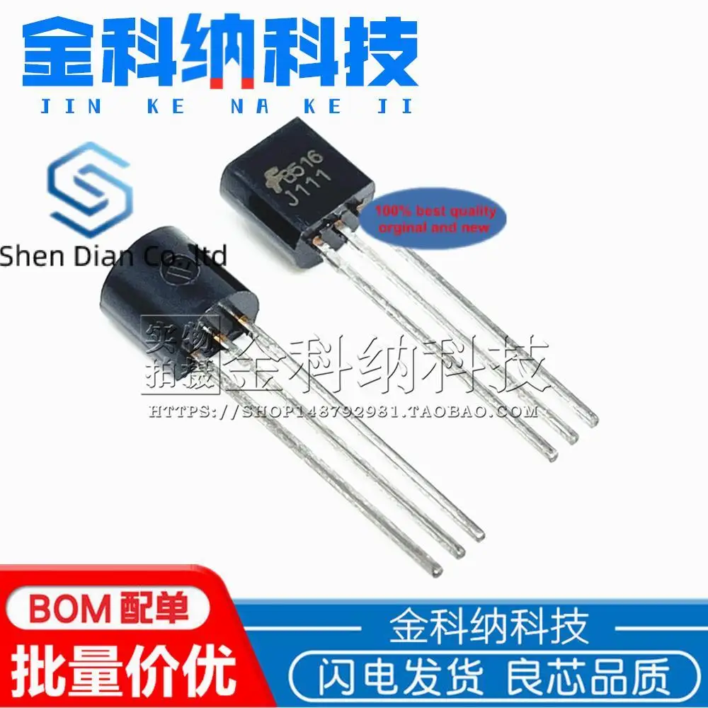 10pcs 100% 신품 J111 2SJ111 TO-92 전계 효과 트랜지스터 N 채널 35V20mA JFET 트랜지스터 Best Top5 10pcs 100% 신품 J111 2SJ111 TO-92 전계 효과 트랜지스터 N 채널 35V20mA JFET 트랜지스터 Best Top5