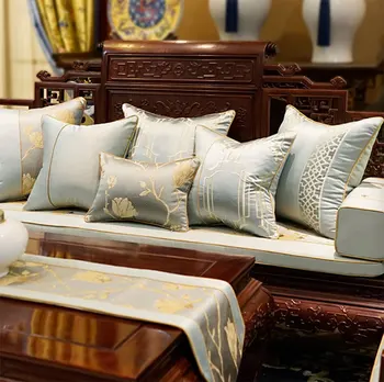 

Modern geometric pillow/almofadas case,modern design seat back cushion cover 45 50,pastoral flower decorative throw pillow case