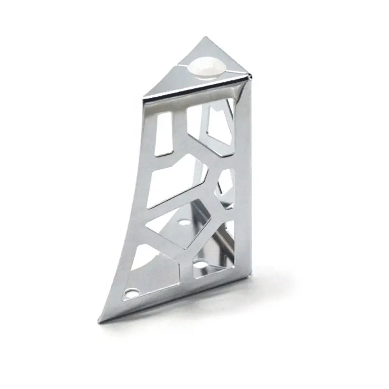 Description Picture 5 of item1pcs Modern Furniture Feet Legs Gold Silver Color Hollow Out Geometric Sofa Legs Table Cabinet Foot Bracket Furniture Hardware