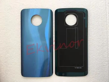 

Ekvinor 10pcs New Rear Panel Glass Battery Back Cover For Motorola Moto G6+ G6 plus XT1929 With Stickers