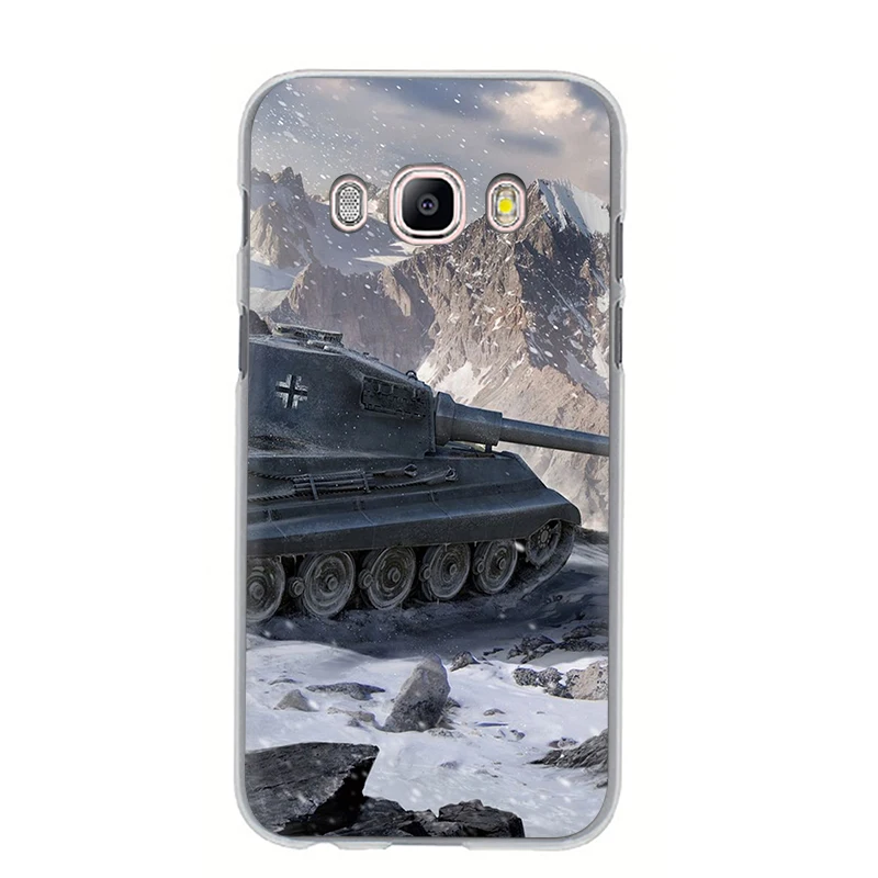 H7 World of tanks жесткий чехол для телефона с рисунком в виде обложка чехол для Samsung Galaxy A3 5 A6 7 8 9 A10 30 40 50 70 - Цвет: H7