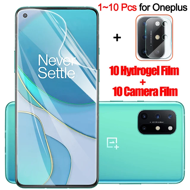 1 10 Pcs Hydrogel Film For One Plus 9 9pro 8t Oneplus Nord Soft Glass Oneplus 7t Pro Oneplus 8 T Screen Protector Oneplus 9 Pro Phone Screen Protectors Aliexpress