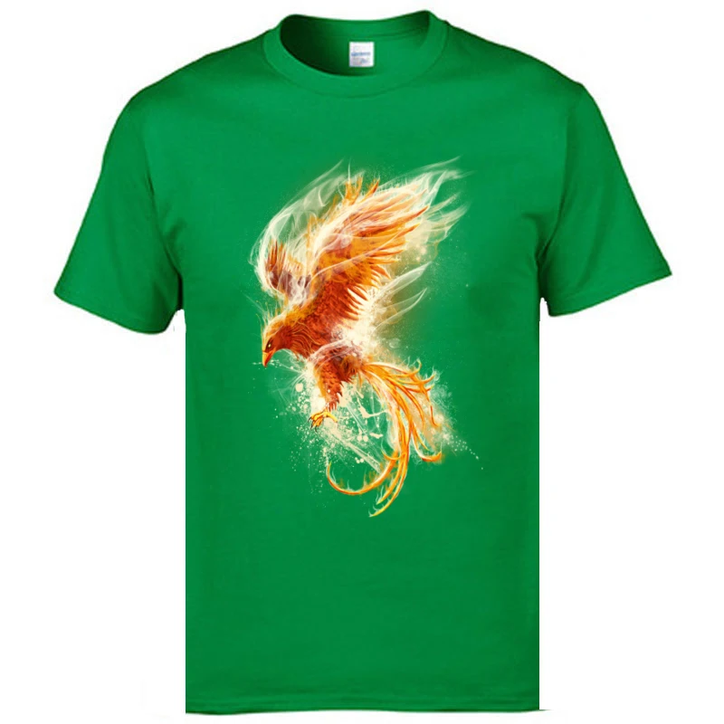 Bird Birth Pheonix Youth футболка с принтом Музыка для женщин и мужчин обычные футболки