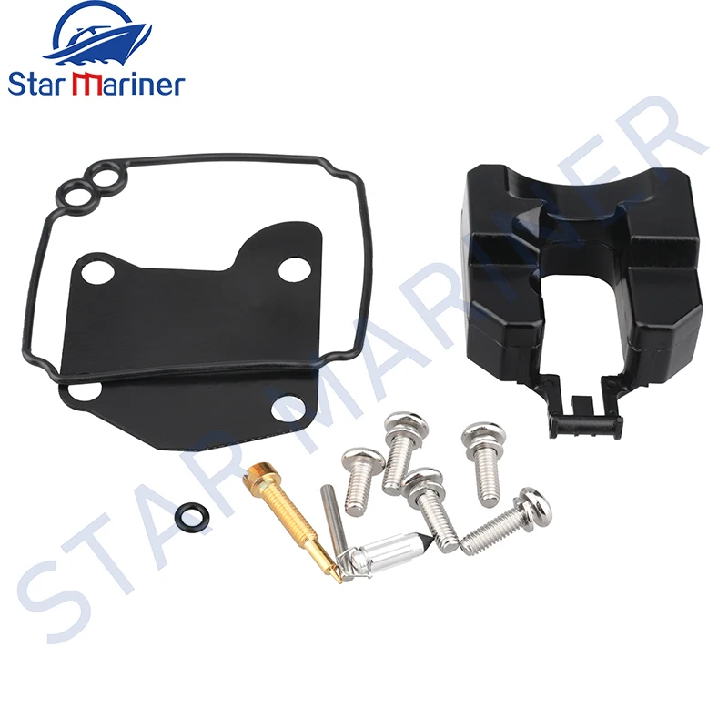 

63V-W0093-00-00 Carburetor Repair Kit 63V-W0093-00 63V-W0093 For Yamaha Outboard 2 Stroke 9.9HP 15HP 6B4-14301-2 63V-14301