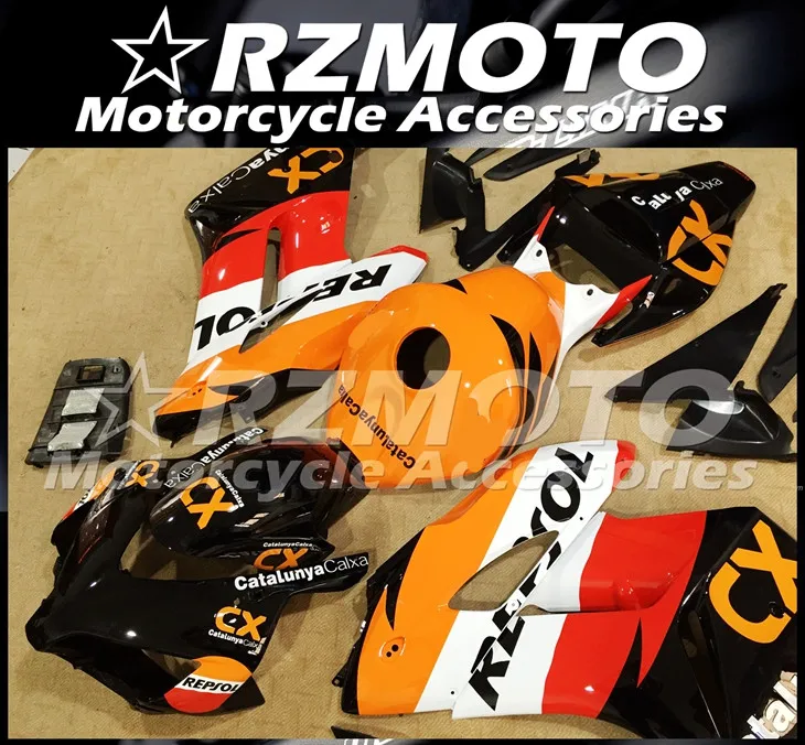 ABS мотоцикл обтекатель комплект для HONDA CBR1000RR 2004-2005 год кузов литья под давлением Магазин № 1338