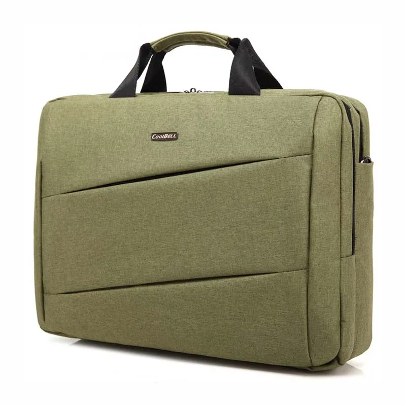 

Laptop Bag 15 inch Fashion Single Shoulder Diagona Handbag Flat Polyester Waterproof Business Bag