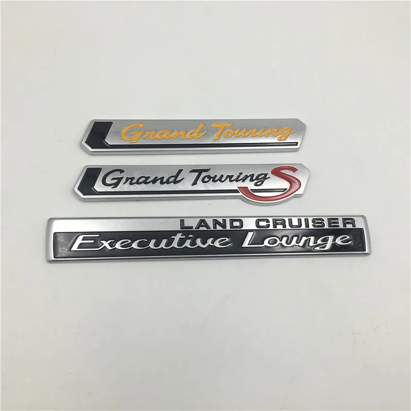 For Toyota Land Cruiser Executive Lounge Grand Touring S Rear Trunk Emblem Side Fender Logo Stickers Car Stickers Aliexpress