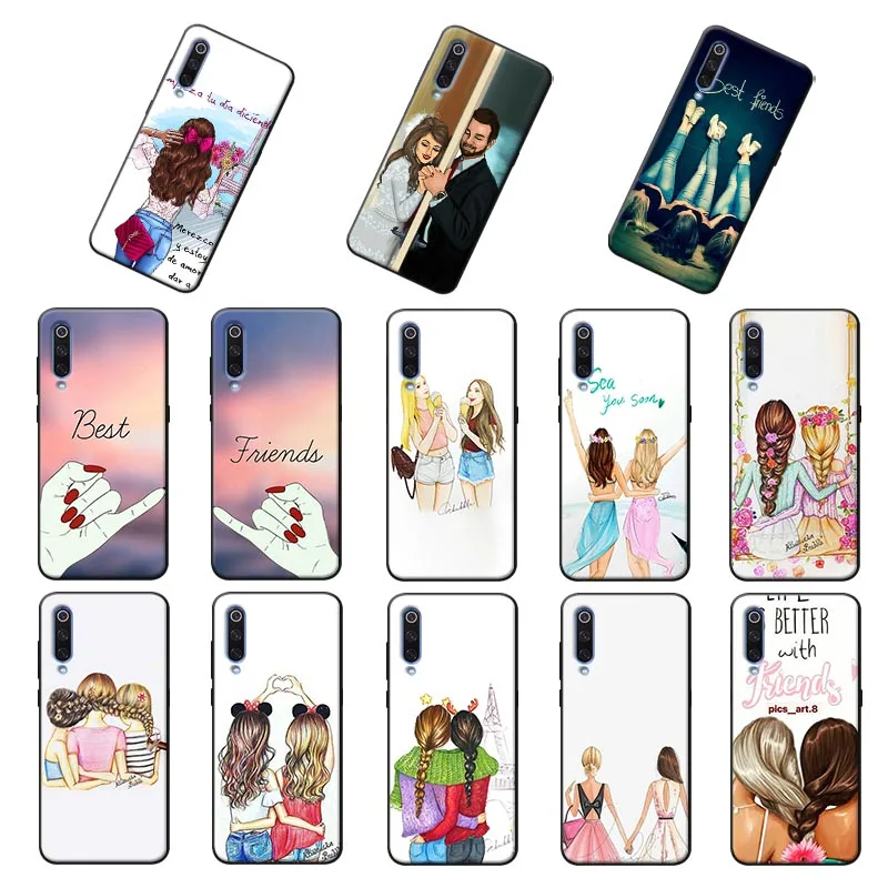 Best Friends Forever для samsung galaxy a50 a70 a30 a40 a20 s8 s9 s10 plus Мягкий силиконовый чехол телефона |