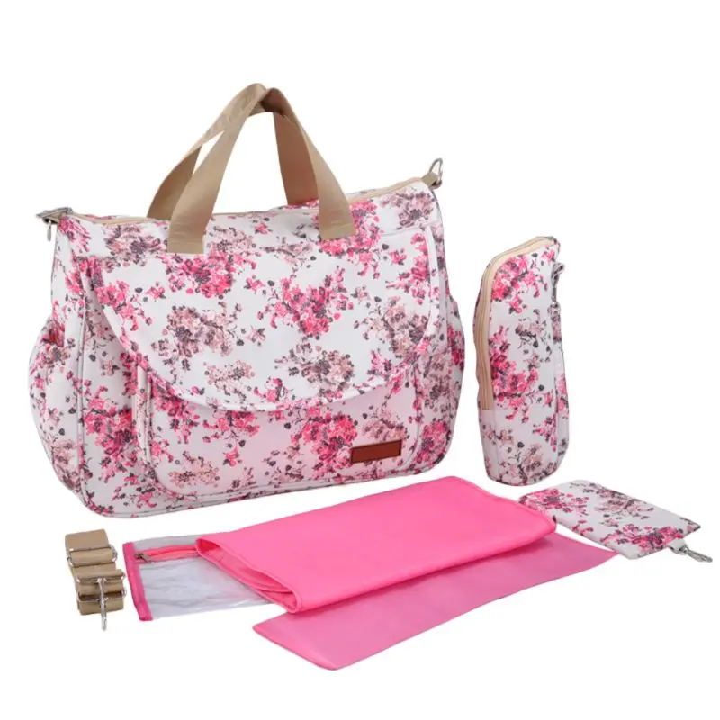

Fashion Multifunction Diaper Tote Bags Baby Nappy Bag Larger Capacity Messenger Travel Organizer Mummy Handbag