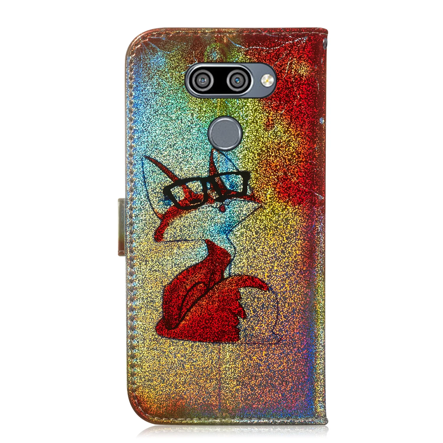 Для LG K50 мультфильм лев панда Глянцевая искусственная кожа кошелек телефон чехол для LG Q60 Чехлы флип подставка чехол для LG K50
